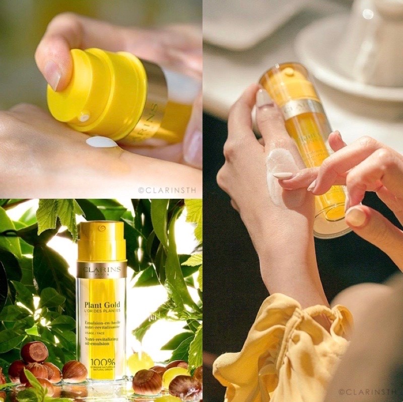 Clarins Plant Gold Nutri-Revitalizing Oil Emulsion 35 ml.