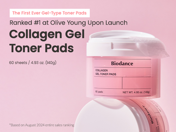 Biodance Collagen Gel Toner Pads 140 g. (60 Pads)