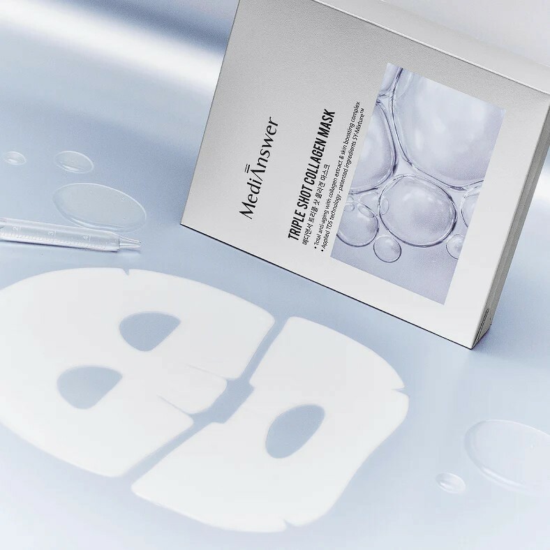 MediAnswer Triple Shot Collagen Mask 37 g. 1 แผ่น