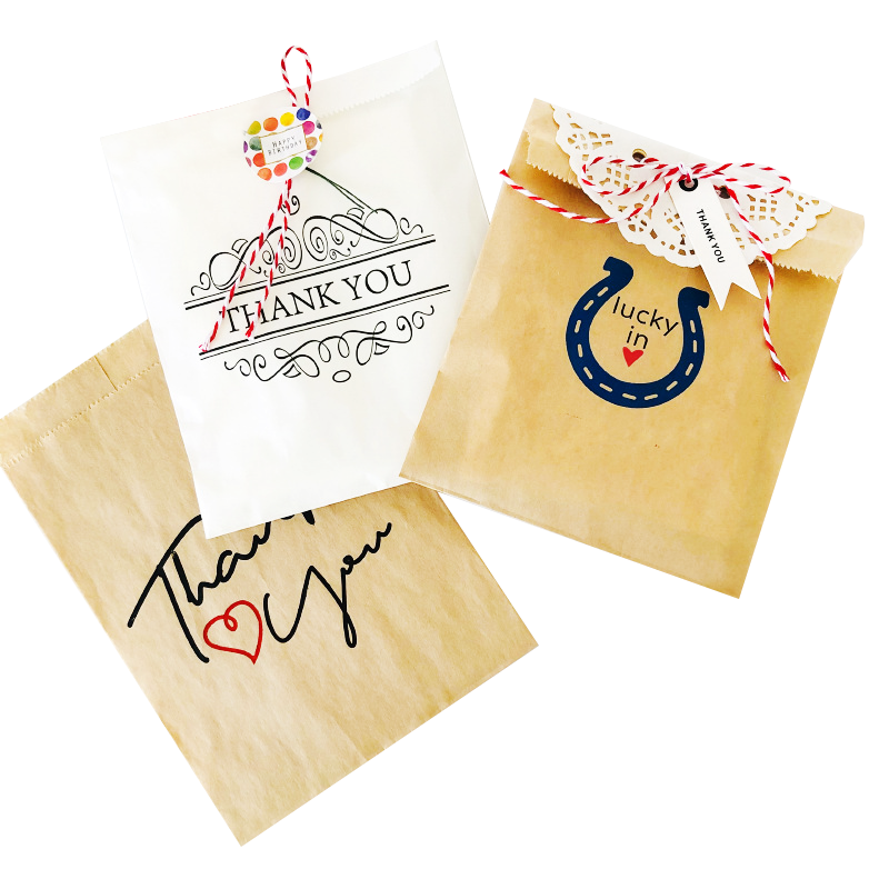 🔥สินขายดี🔥 ถุงบรรจุภัณฑ์ ถุงกระดาษ ถุงใส่ขนม ถุงใส่เครื่องประดับ 13x18cm ชิ้นละ 2 บาท✔️พร้อมส่ง Ohwowshop ถุงขนม ถุงของขวัญ