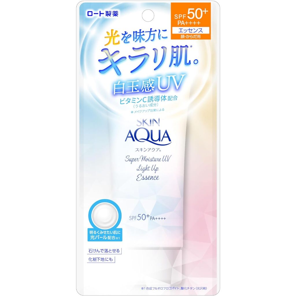 Skin Aqua Super Moisture UV Light Up Essence SPF 50+ PA++++ 70 g.