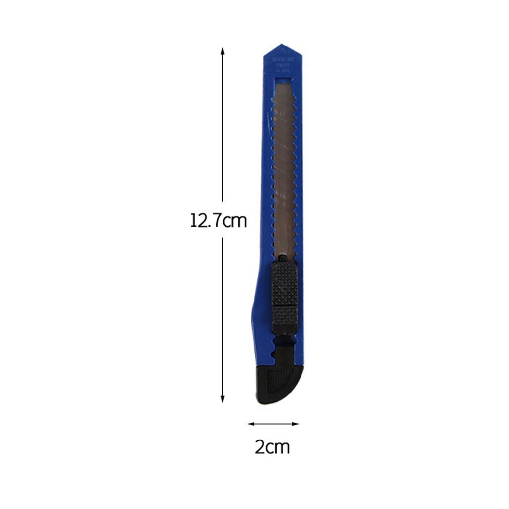 มีดคัตเตอร์หลากสี-เล็ก ขนาด 2X12.7 เลือกสี