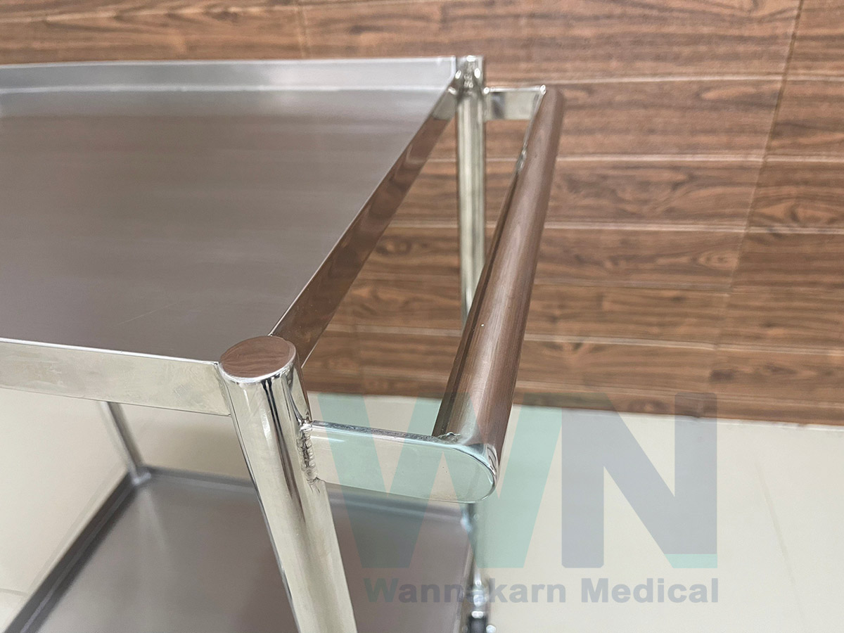 รถเข็น 2 ชั้น Stainless