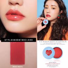 3CE Maison Kitsune Lip Balm 9 g. #Rose Sweets