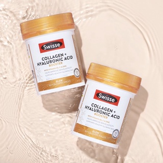 Swisse Beauty Collagen + Hyaluronic Acid Booster (80 Tablets)