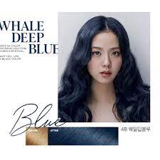 Mise En Scene Hello Bubble Foam Color #4B Whale Deep Blue