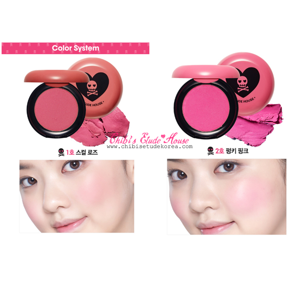 Etude House Pink Skull Cream Blusher No.2 Funky Pink