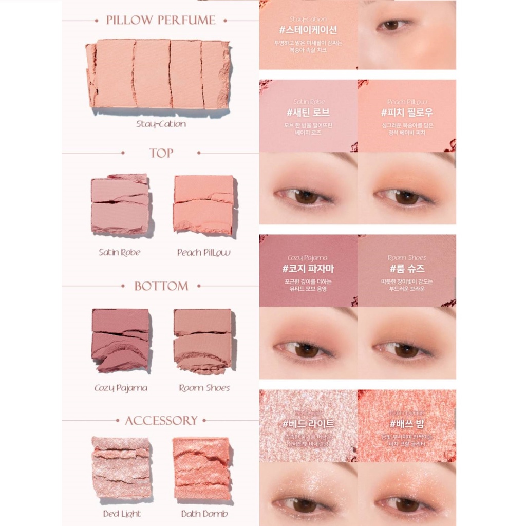 Espoir Lookbook Palette Pillow Peach