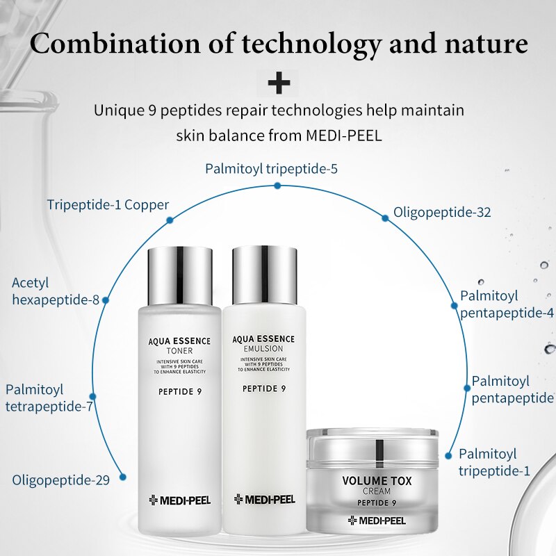 MEDI-PEEL Peptide 9 Aqua Essence Toner 250 ml.