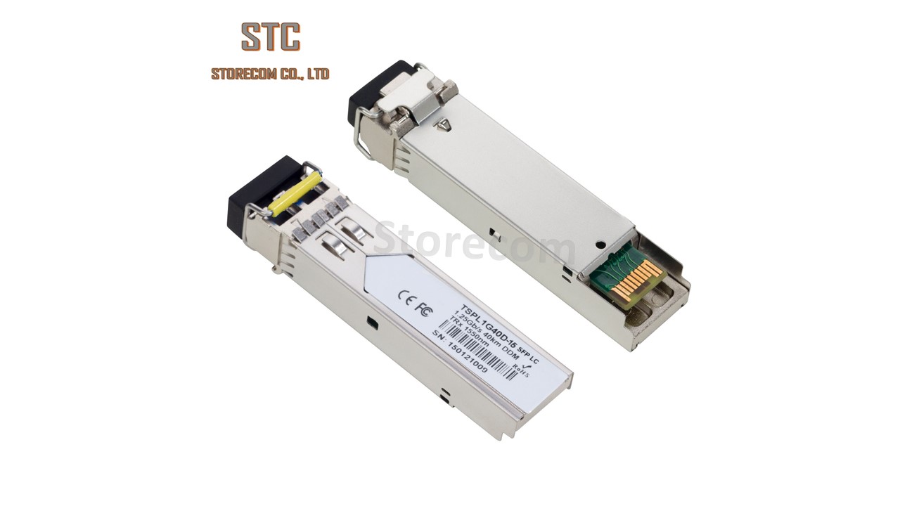 SFP Transceiver 1.25Gb/s LX 40km Single-mode LC Duplex