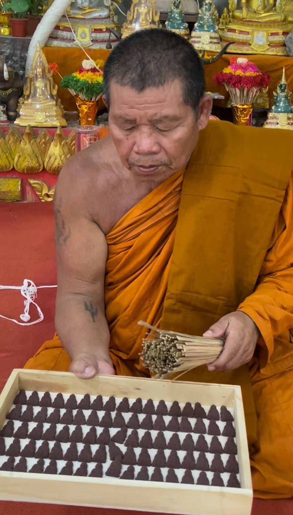 พ่องั่ง หลวงปู่พงษ์ศักดิ์ ทันตะจิตโต วัดป่าเทพนิมิต จังหวัดกาฬสินธุ์