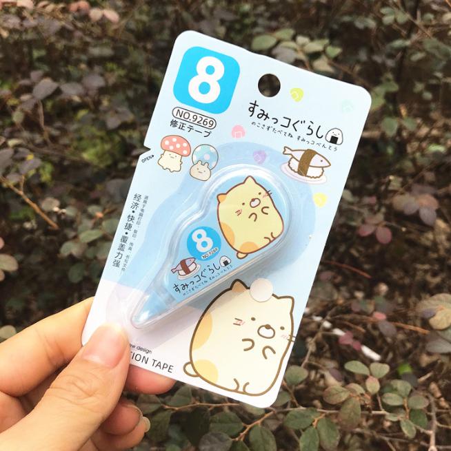 ⭐เทปลบคำผิด⭐ เบอร์ 8 ลายแก้งมุมห้อง ชิ้นละ 8 บาท ✔️พร้อมส่ง (🎲สุ่มลาย) Ohwowshop เครื่องเขียน ลบได้