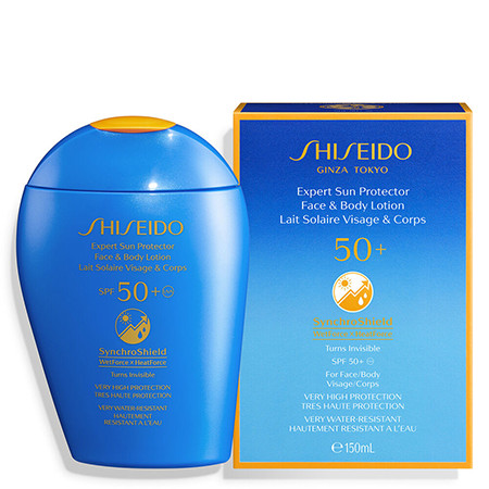 Shiseido Sun Care Expert Sun Protector Face & Body Lotion 150 ml.