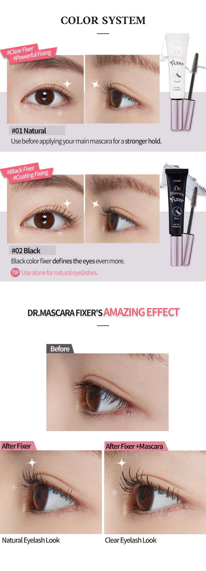 Etude House Dr.Mascara Fixer #Black