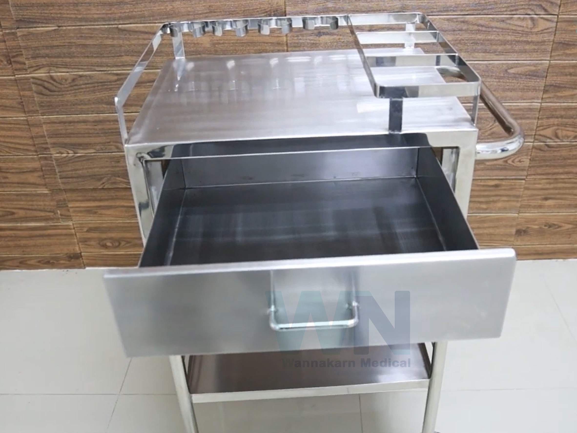 รถเข็นหัตถการ Stainless