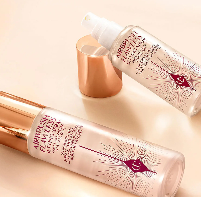 Charlotte Tilbury Sephora Beauty Insider Set Setting Spray, Lipstick & Cream