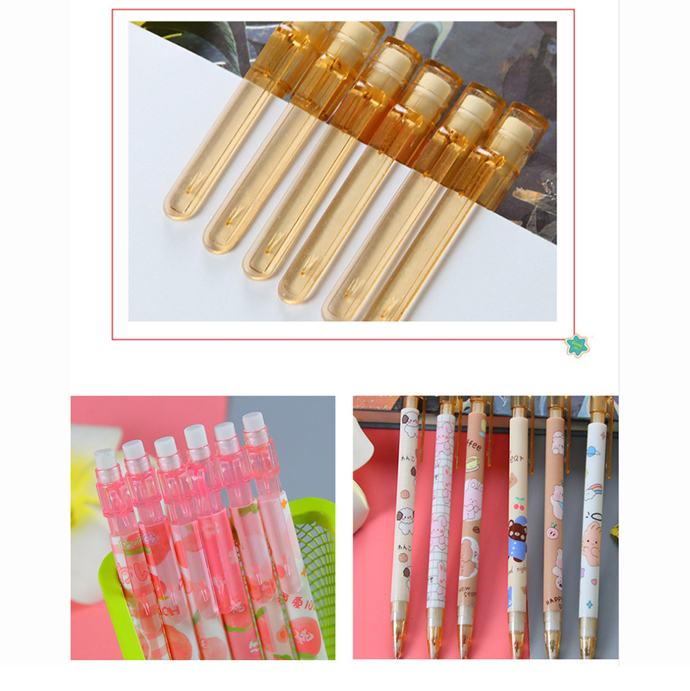 ✏️ดินสอกดลายการ์ตูน💙พาสเทล 0.5mm มียางลบในตัว✅พร้อมส่งในไทย ดินสอแบบเรียน เครื่องเขียน ราคาส่ง