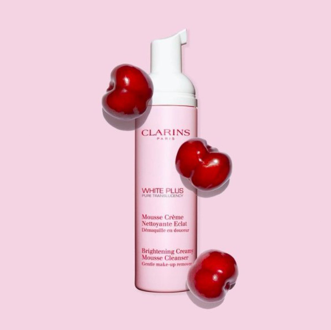 Clarins White Plus Brightening Creamy Mousse Cleanser 50 ml.