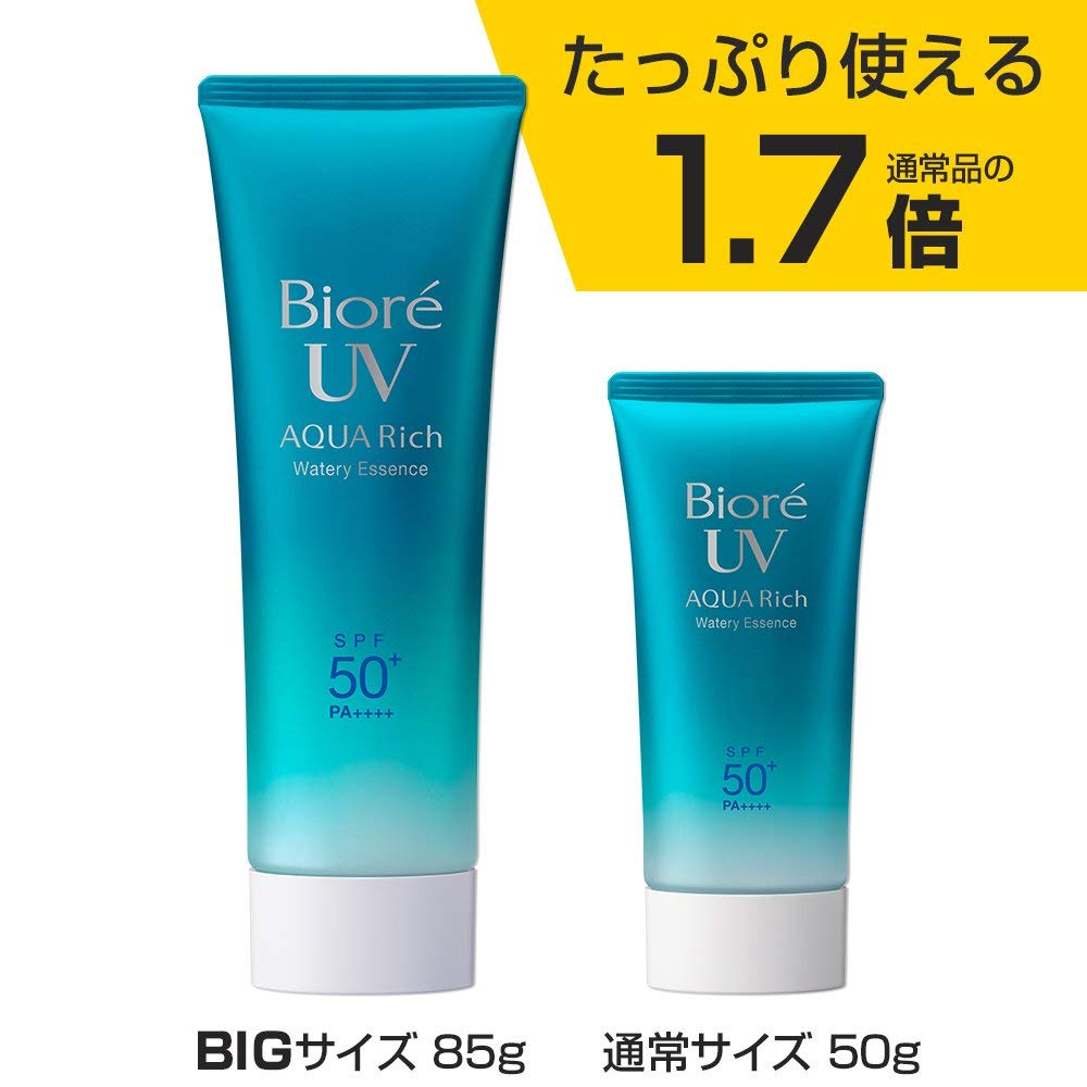 Biore UV Aqua Rich Watery Essence Water Base SPF50 PA+++ ขนาดพิเศษ 85 g.