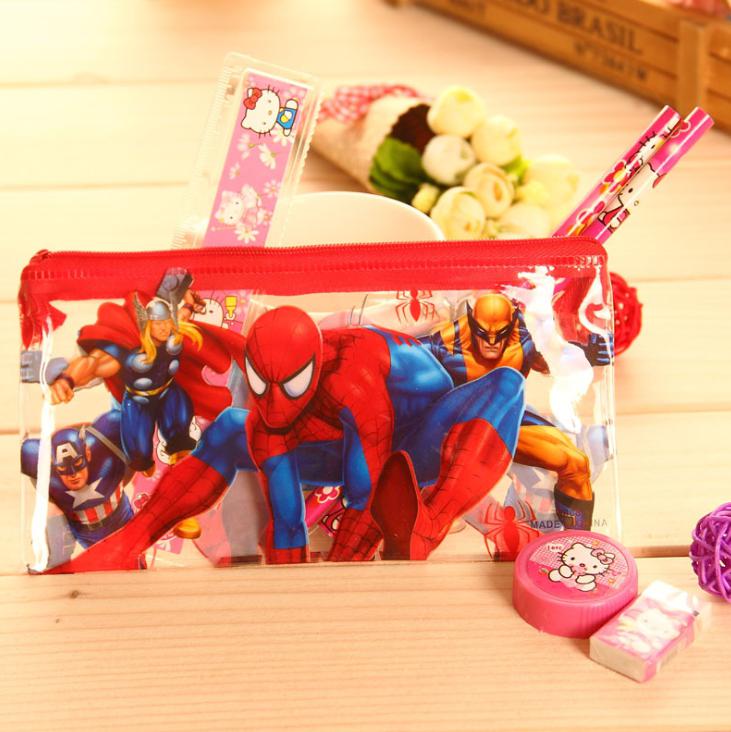 กระเป๋าใส่เครื่องเขียนลายการ์ตูนยอดฮิต (คละลาย) ขนาด A6 ชิ้นละ 7 บาท Ohwowshop (Z26)