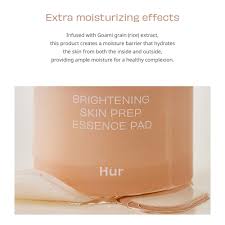 House of HUR Brightening Skin Prep Essence Pad 140 ml. 70 Sheets