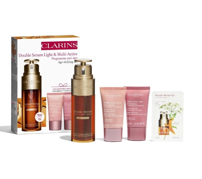 Clarins Double Serum Light + Multi Active Set