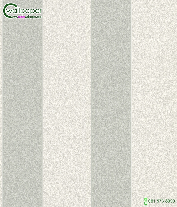 วอลเปเปอร์ติดผนังลายทาง สีเขียว ขาว
