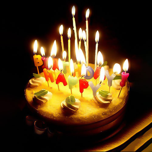 🎂เทียน Happy birthday สีเคลือบเมทัลลิค แท่งยาว แพ็ค 6ชิ้น📌เลือกสี แพ็คละ 9 บาท✔️พร้อมส่ง Ohwowshop เทียนวันเกิด เทียนสี