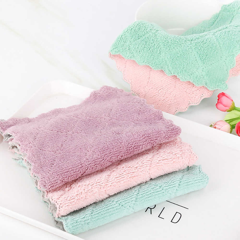 💦ผ้าไมโครไฟเบอร์🌈13x25cm( รูปแบบซองแพคเกจ )📌เลือกสี ชิ้นละ 3 บาท✔️พร้อมส่ง Ohwowshop ผ้า ทำความสะอาด ไมโครไฟเบอร์