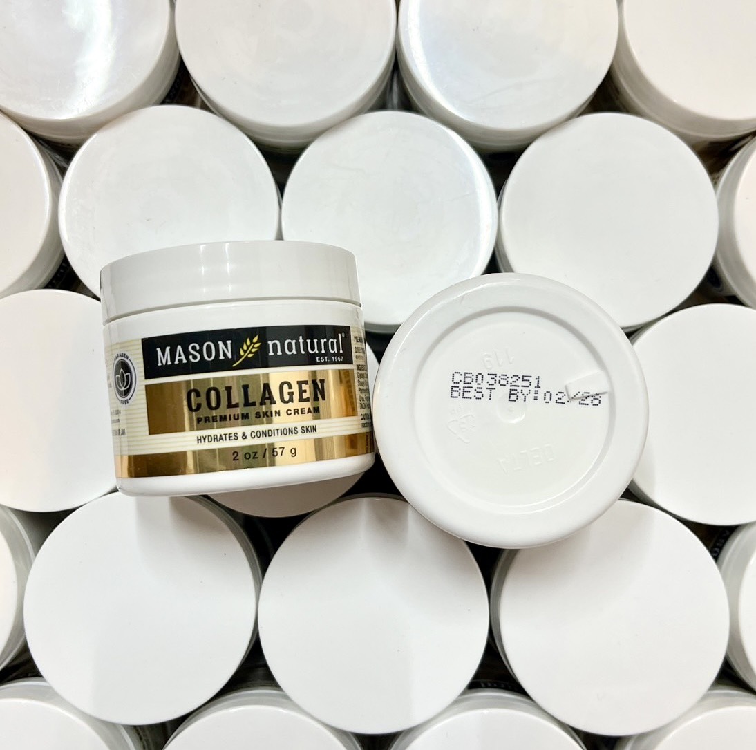 Mason Natural Collagen Beauty Cream 57 g. สูตรใหม่ ปลอดสารพาราเบน