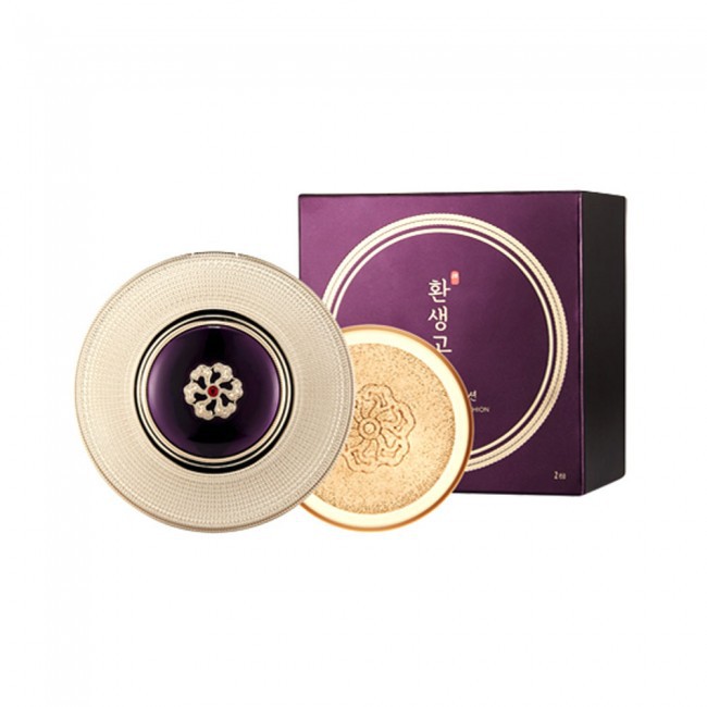 The Faceshop Yehwadam Hwansaenggo BB Cushion SPF50+ PA+++ ตลับ 20 กรัม + รีฟิล 20 กรัม #23 Natural Beige