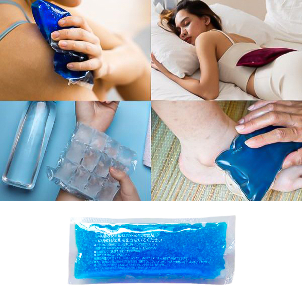 💦⛄แผ่นเจลเก็บความเย็น⛄💦เจลเย็น 6x14✔️พร้อมส่งในไทย เจลประคบร้อน-เย็น เจลเก็บความเย็น