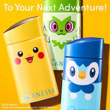 Shiseido Anessa Perfect UV Sunscreen Skincare Milk NA SPF50+ PA++++ Pokemon 60 ml.