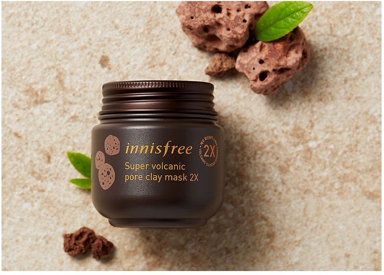 Innisfree Super Volcanic Pore Clay Mask 2X 100 g.