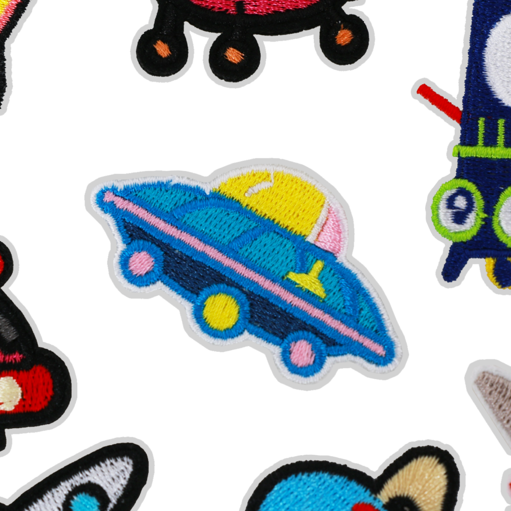 P002 เซตตัวรีดติดเสื้อ อวกาศ