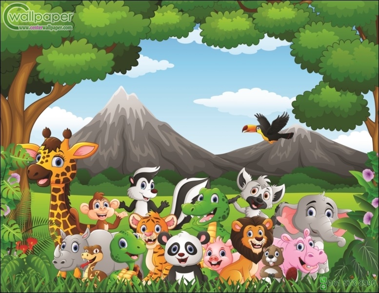 ภาพวิวสำเร็จรูป ภาพวาดสัตว์นานาชนิด