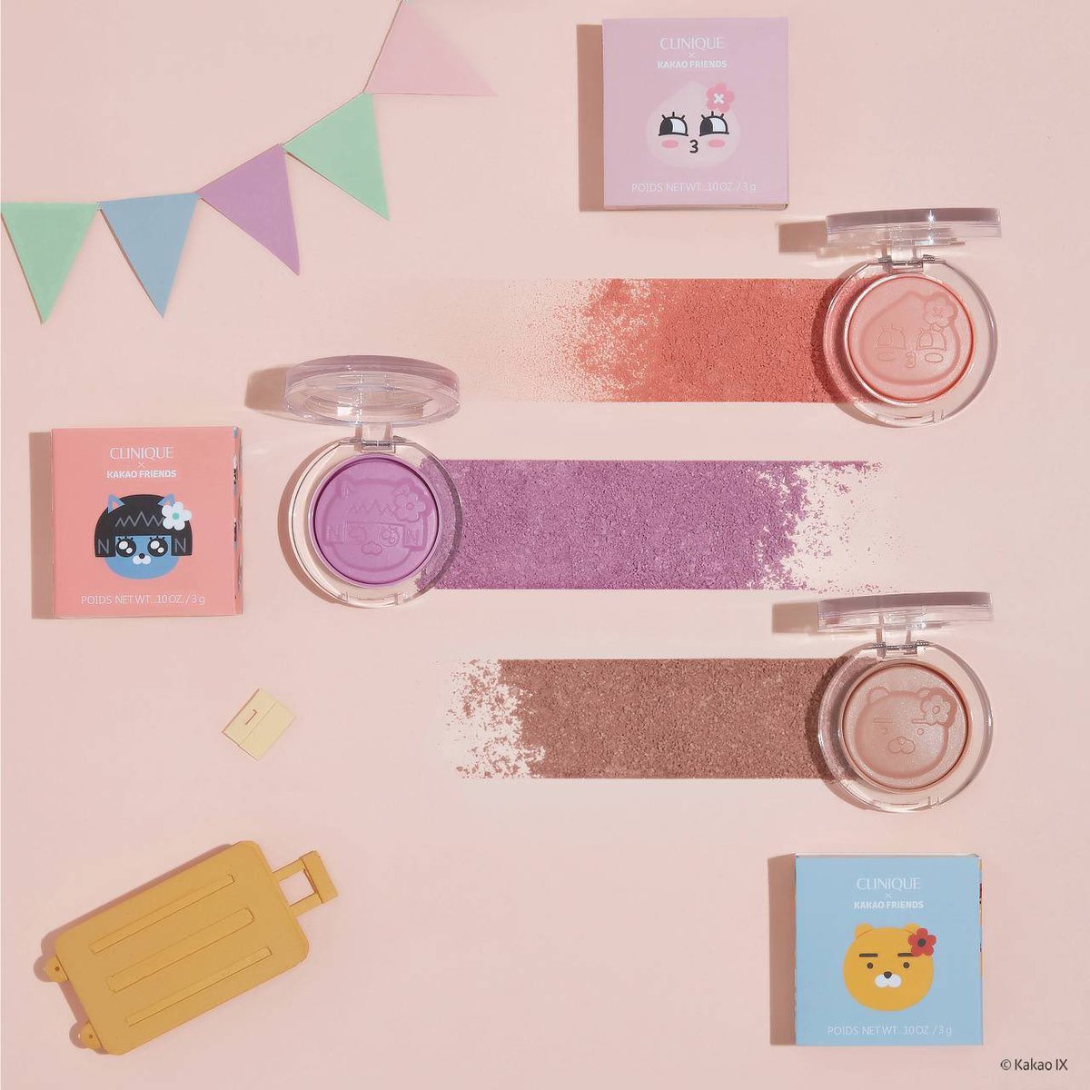 Clinique Cheek Pop X Kakao Friends 3.5 g. Ryan x Nude pop สีนู้ดสุภาพๆ เป็นสีกันตายของใครหลายคน