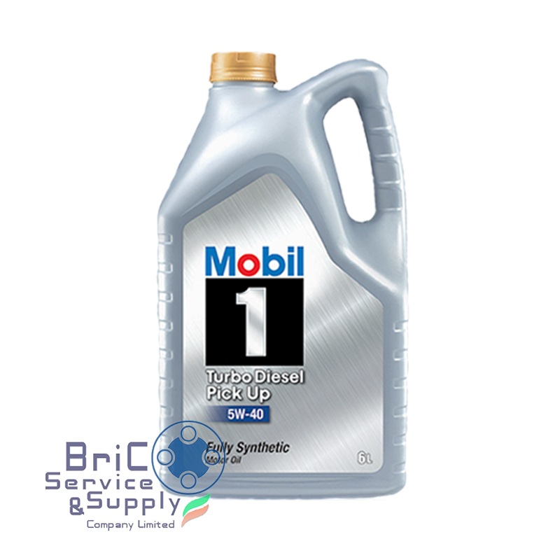 MOBIL1 5W-40 TURBO DIESEL ขนาด 6 ลิตร