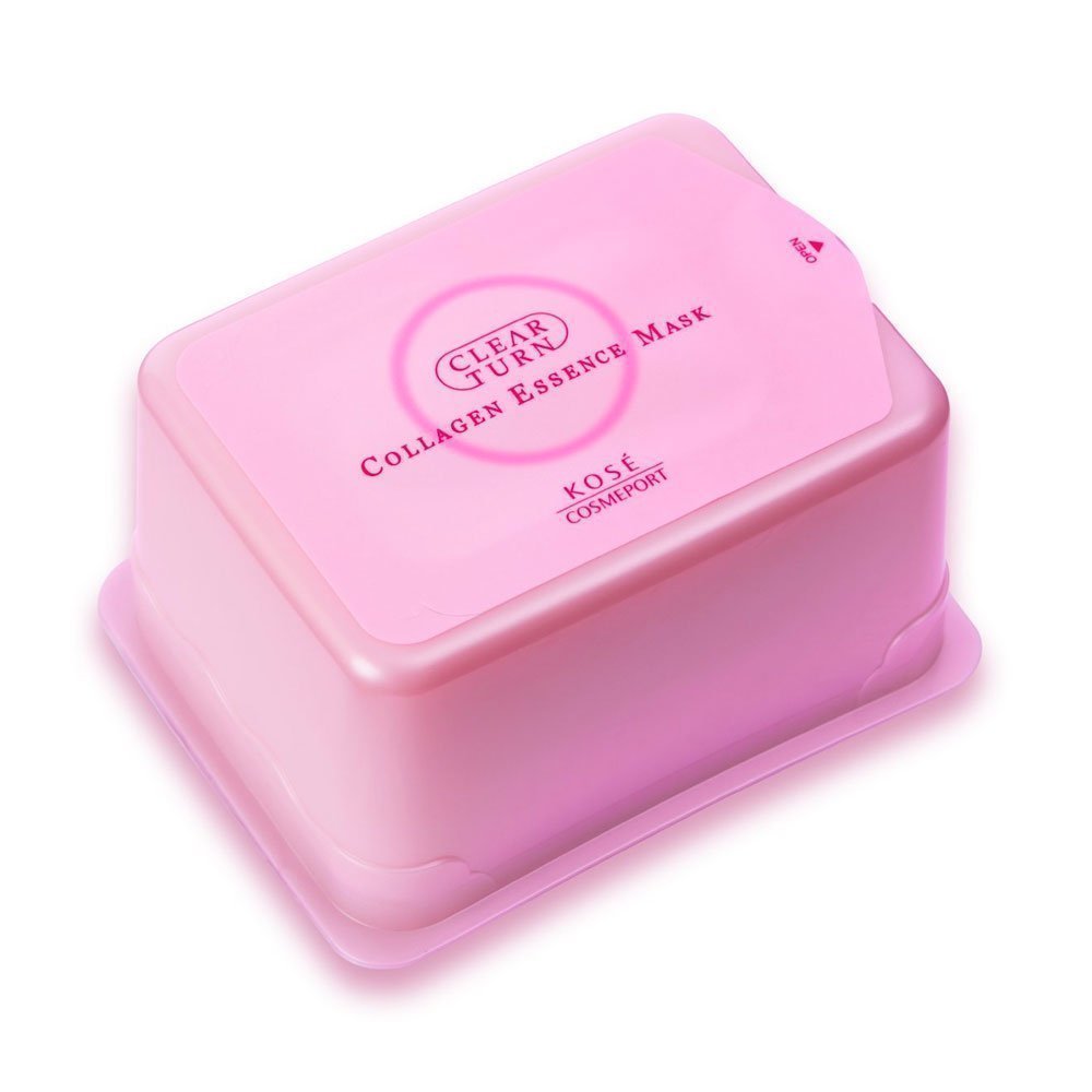 Kose Cosmeport Clear Turn Essence Mask Collagen Essence 30 แผ่น
