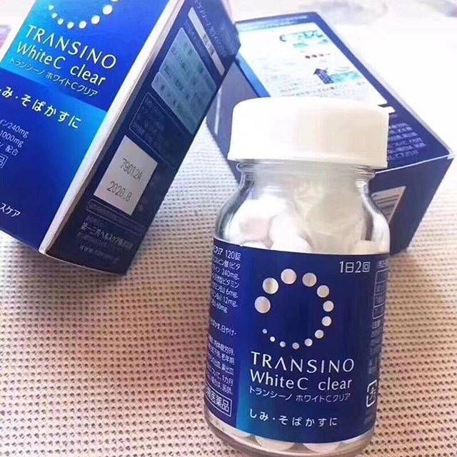 Daiichi Sankyo Transino White C Clear 120 เม็ด (30 วัน)