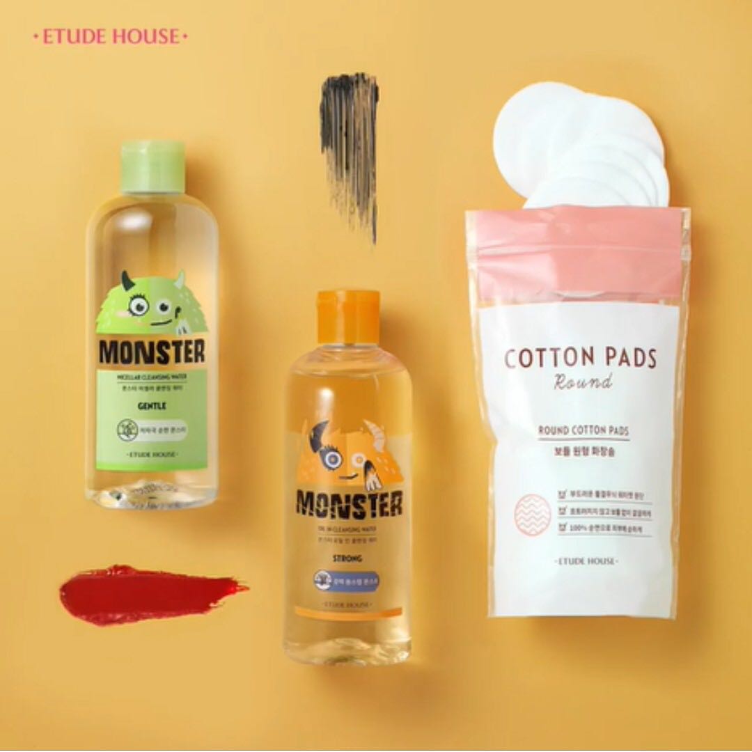 Etude House Monster Micellar Cleansing Water Duo Special Set 300 ml.+300 ml.