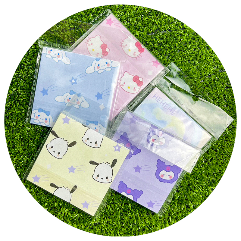 🌈กระดาษโน๊ตกาวในตัว🌈Sticky Note Lovely Cartoon 8x8 50แผ่น📌เลือกลาย ราคา 6 บาท✔️พร้อมส่ง Ohwowshop เครื่องเขียน โพสอิท สวยงาม ข้อความ