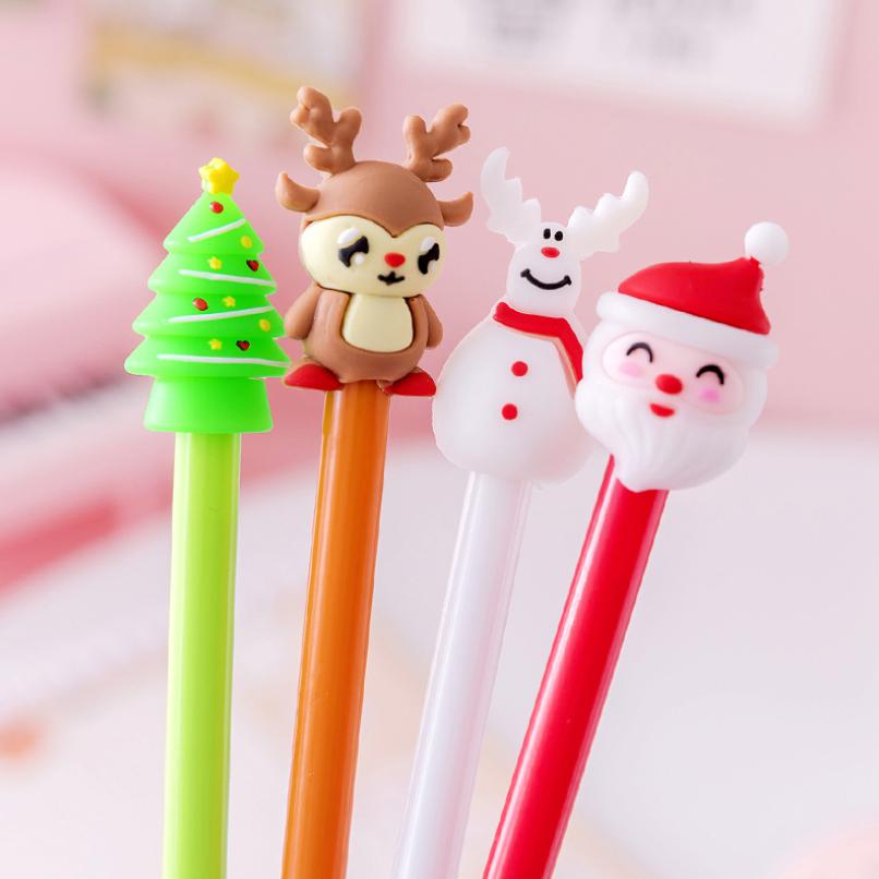 🎅❄ปากกา New Christmas V.3 ไส้สีดำ 0.5 ชิ้นละ 4 บาท ✔️พร้อมส่ง Ohwowshop ปากกาเจล เครื่องเขีย