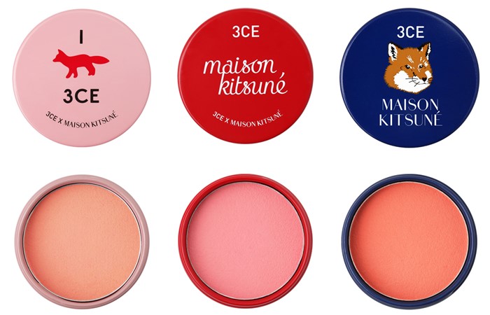 3CE Maison Kitsune Soft Cheek 9 g. #Ginger Pink