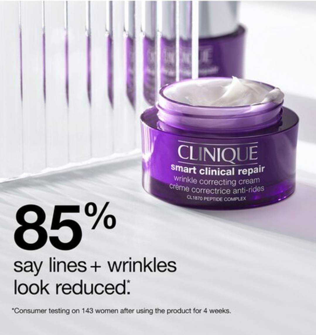 Clinique Smart Wrinkle Repair Cream 15 ml.