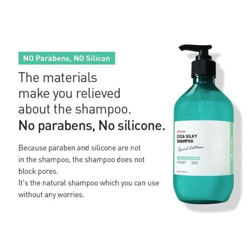 GRAFEN Cica Silky Shampoo 500 ml.