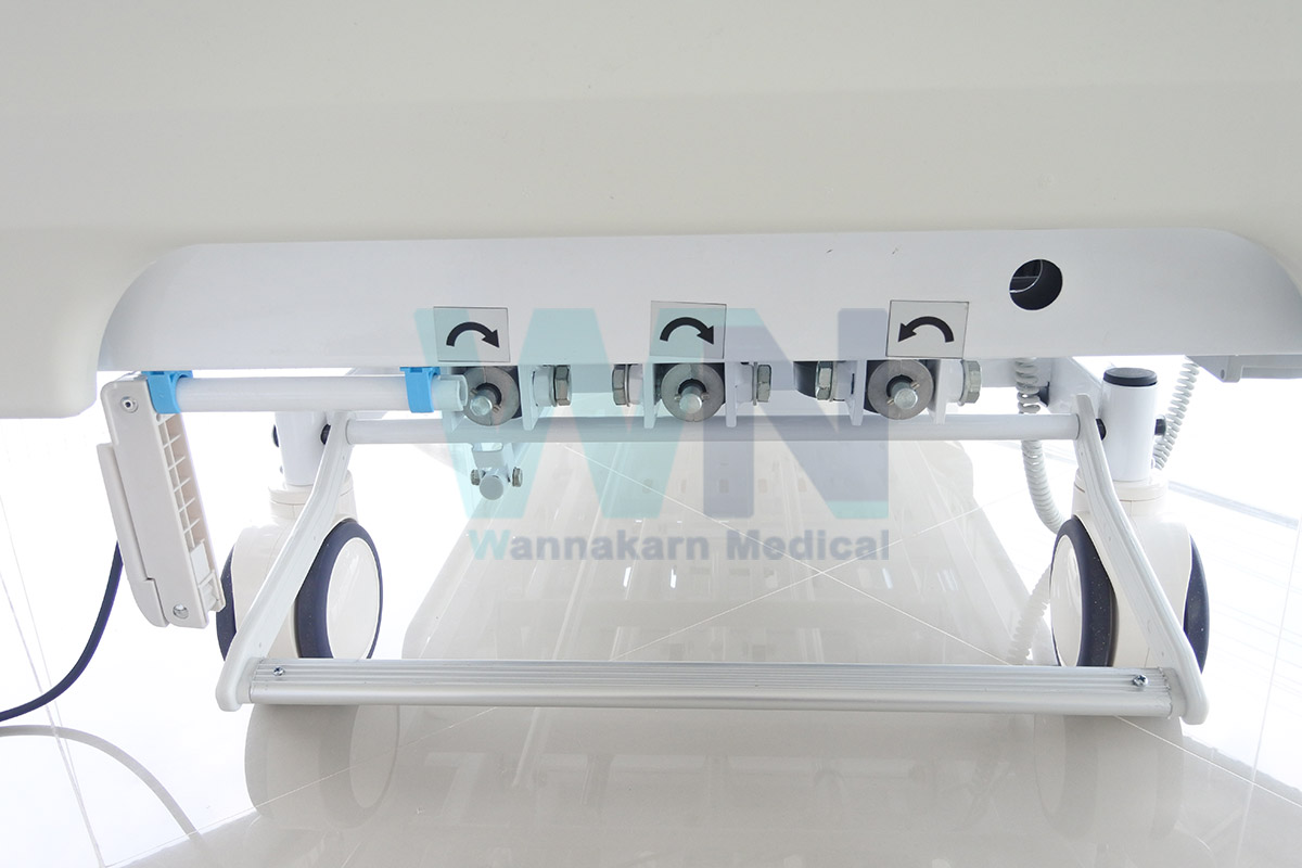 Medical Bed MK-D-01 เตียงไฟฟ้า-แมนนวล 3 ฟังก์ชั่น ราวปีกนก