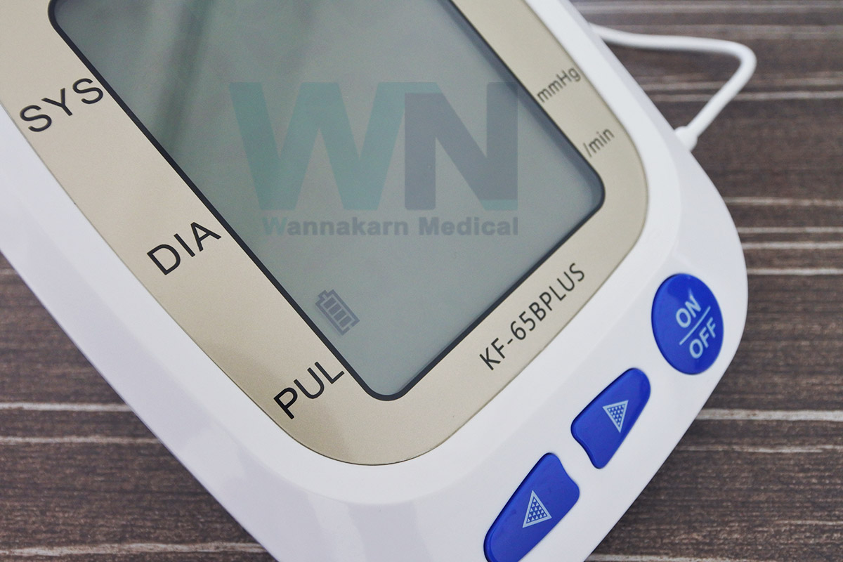 เครื่องวัดความดันโลหิต KF-65B Plus by WN Medical รับประกันสินค้า 1 ปี