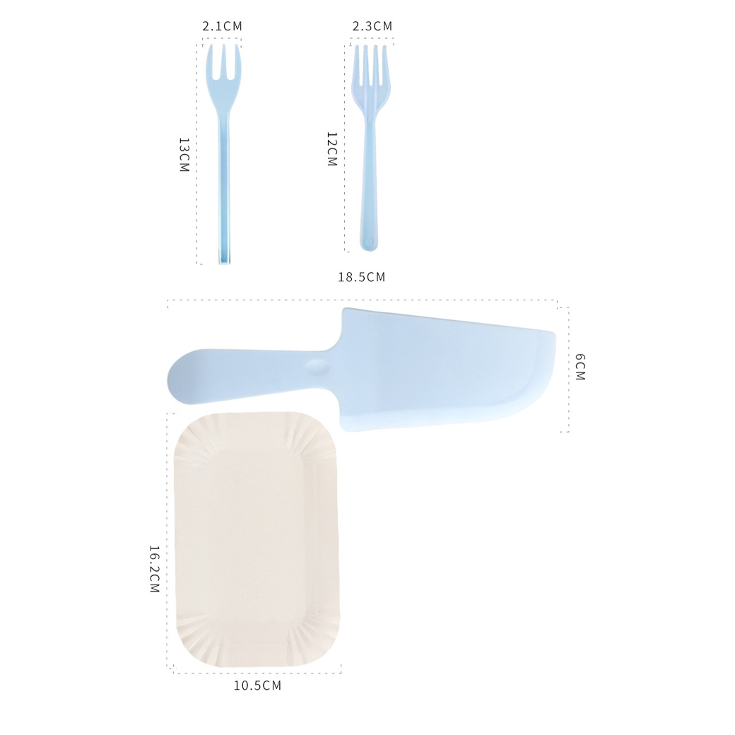 ⭐สินค้าขายดี⭐🎂ชุดอุปกรณ์วันเกิด Happy birthday ชุดละ 12 บาท📌เลือกแบบ✔️พร้อมส่ง Ohwowshop จาน ซ้อม มีดพลาสติก เทียน