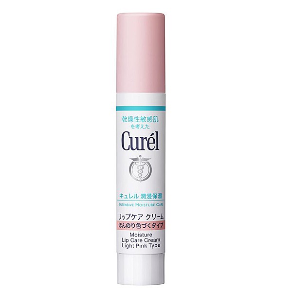 Curel Moisture Lip Care Cream 4.2 g. #:Light Pink